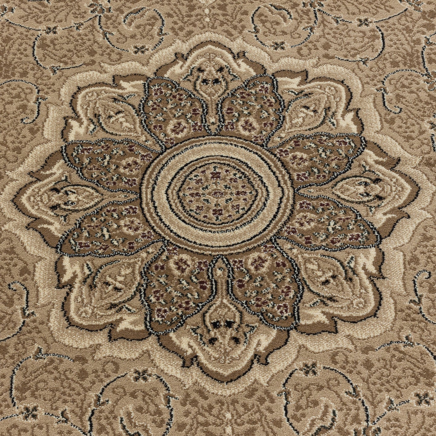 Kashmir – Klassiek Vloerkleed – Beige
