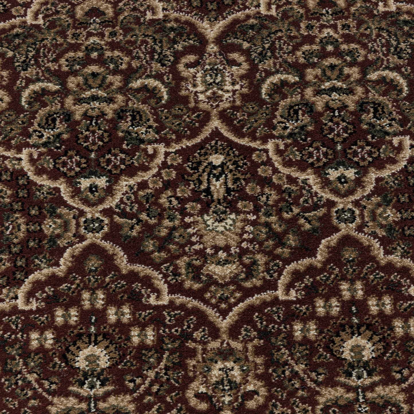 Teheran – Klassiek Vloerkleed – Rood/Beige