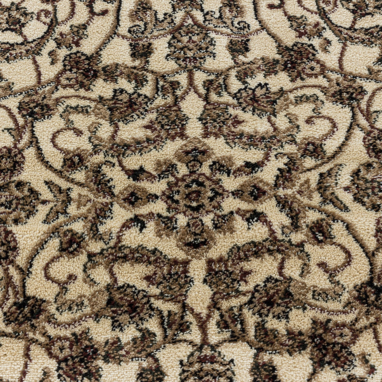 Teheran – Klassiek Vloerkleed – Crème/Rood
