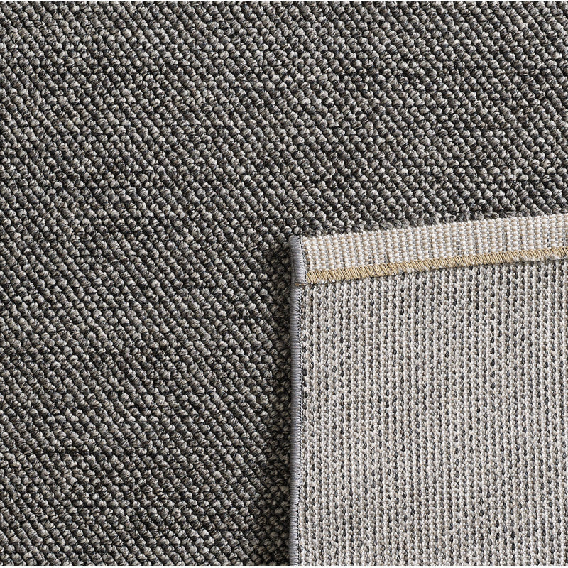 Loom Vloerkleed – Grijs – Effen & Modern – Laagpolig Vloerkleed