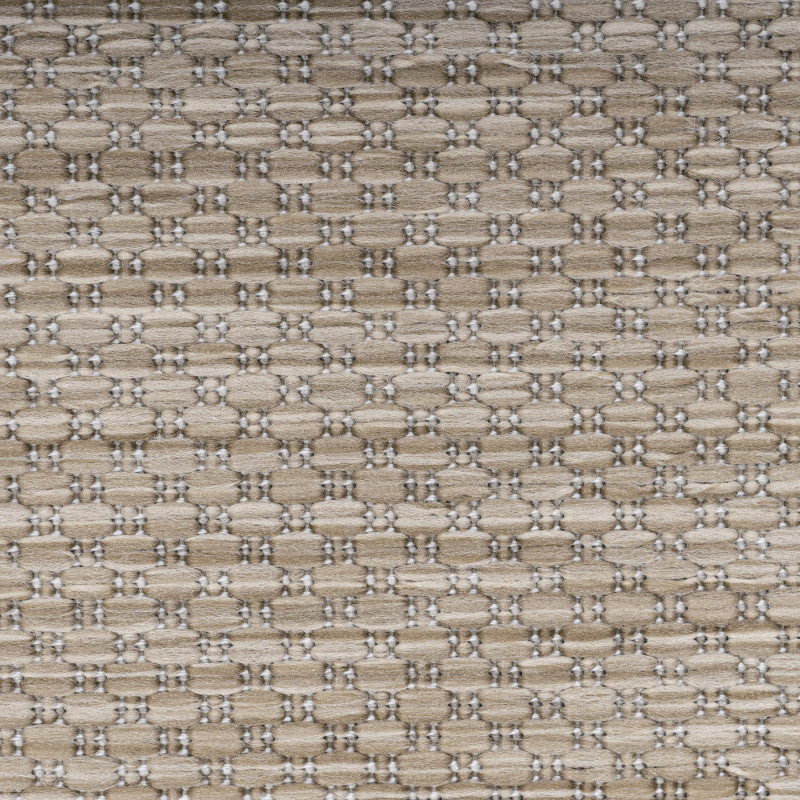 Relax Vloerkleed – Beige – Laagpolig Kaderdesign – Voor Binnen & Buiten