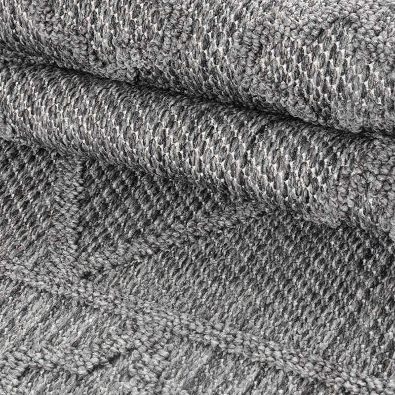 Patara – Kaderdesign Grijs – Laagpolig & Weerbestendig – Voor Binnen & Buiten