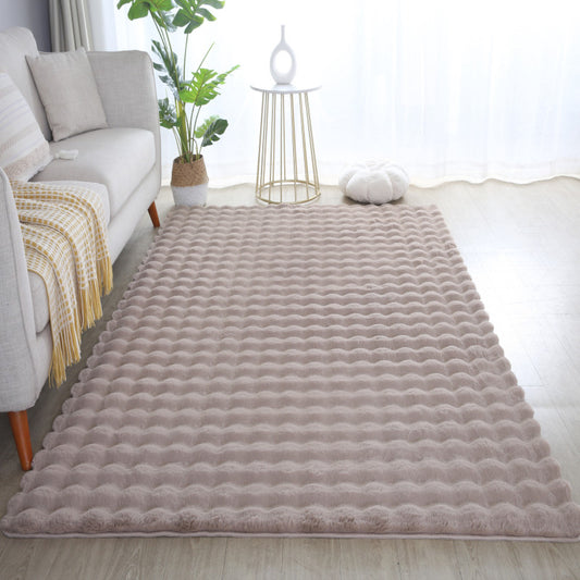 Fluffy Vloerkleed Ambiance – Beige – Extra Zacht met 3D Effect & Luxe Look