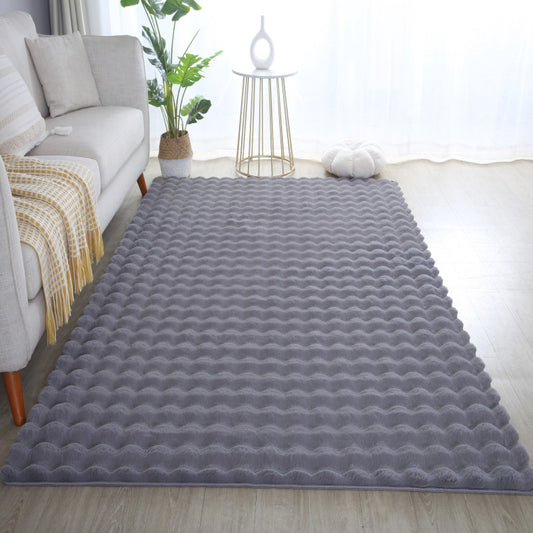 Fluffy Vloerkleed Ambiance – Grijs – Extra Zacht met 3D Effect & Luxe Look