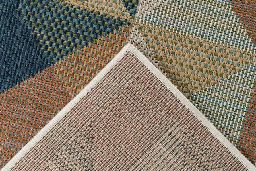 Capri Geo Multi – Binnen- & Buitenkleed – Geometrisch Motief