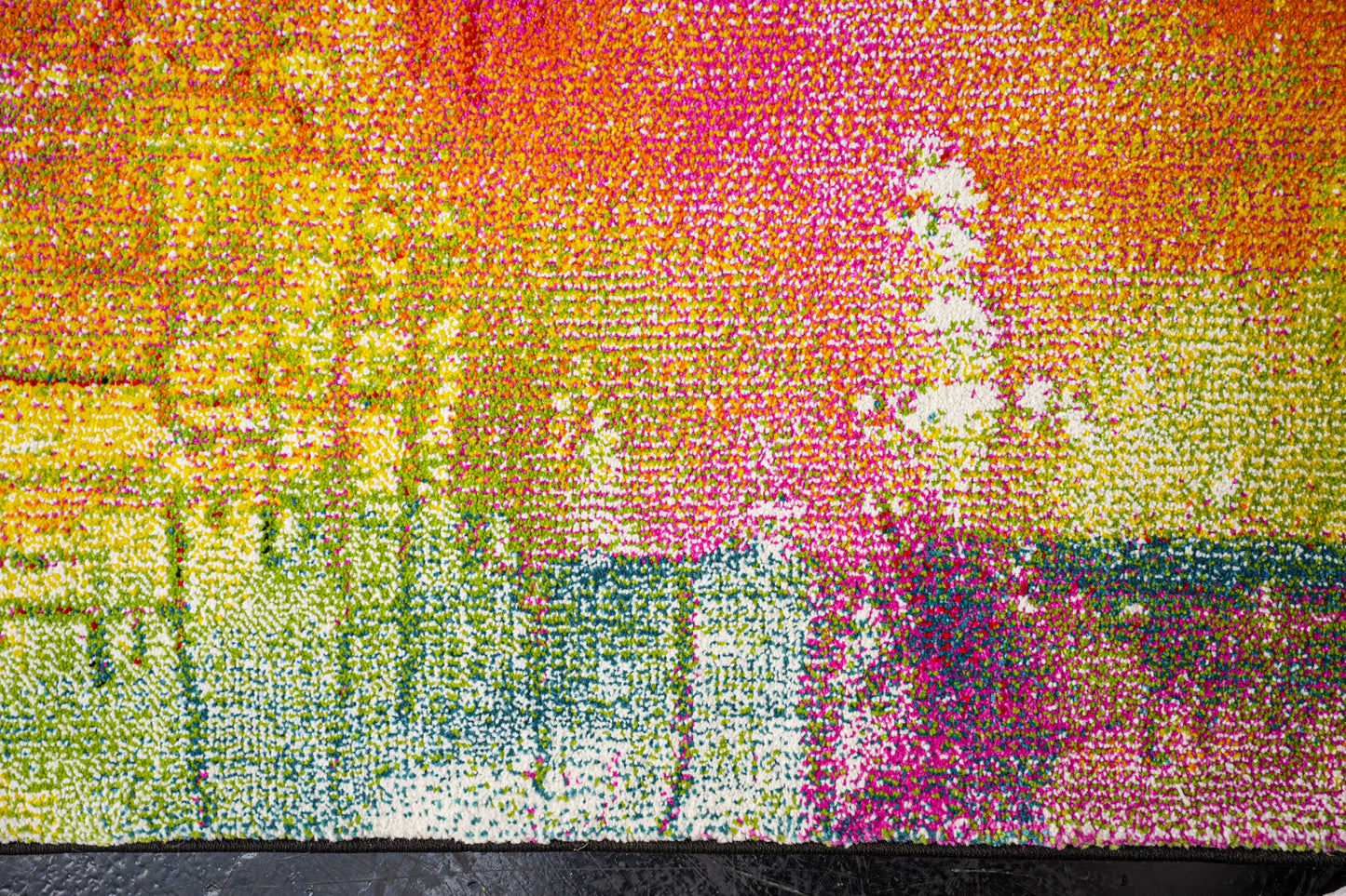 Belis Vloerkleed – Multi – Abstract Schilderij Design – Laagpolig Vloerkleed