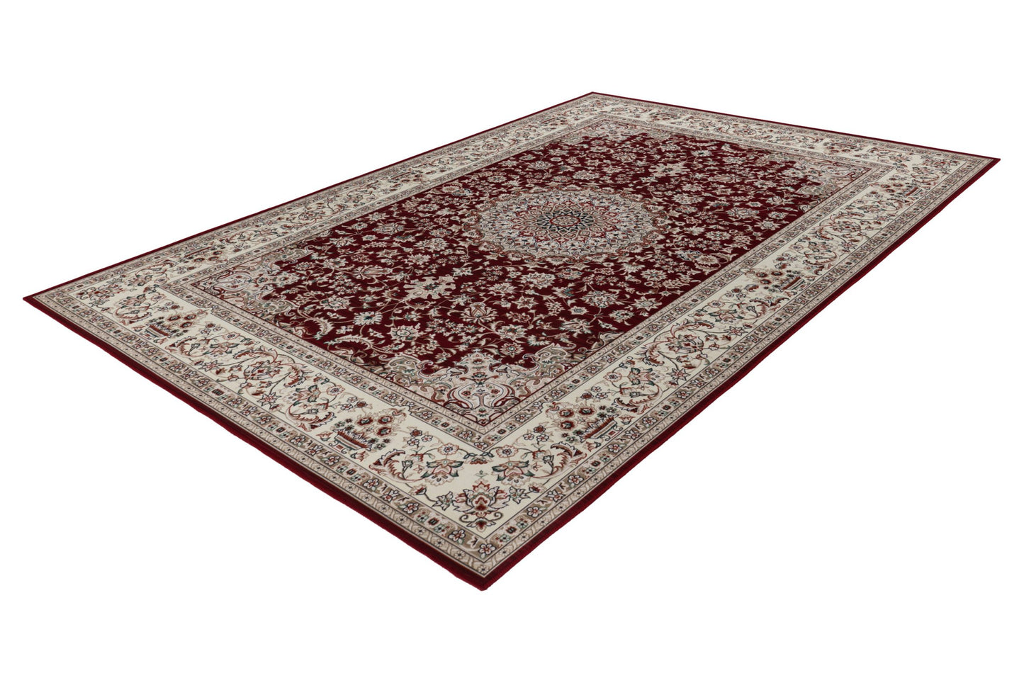 Dunya – Red oosterse stijl – Dun geweven vloerkleed