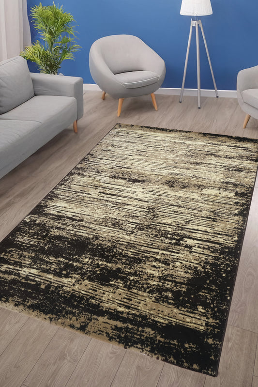 Blanca Vloerkleed – Laagpolig Vloerkleed Vintage – Bruin