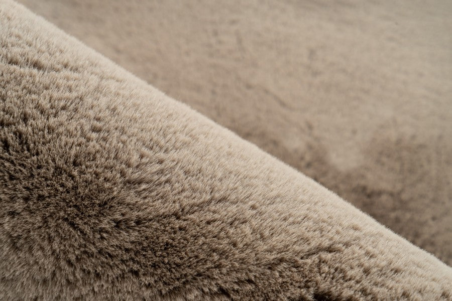 Heaven Vloerkleed โ Taupe โ Organische Vormen โ Ultra Zacht & Hoogpolig