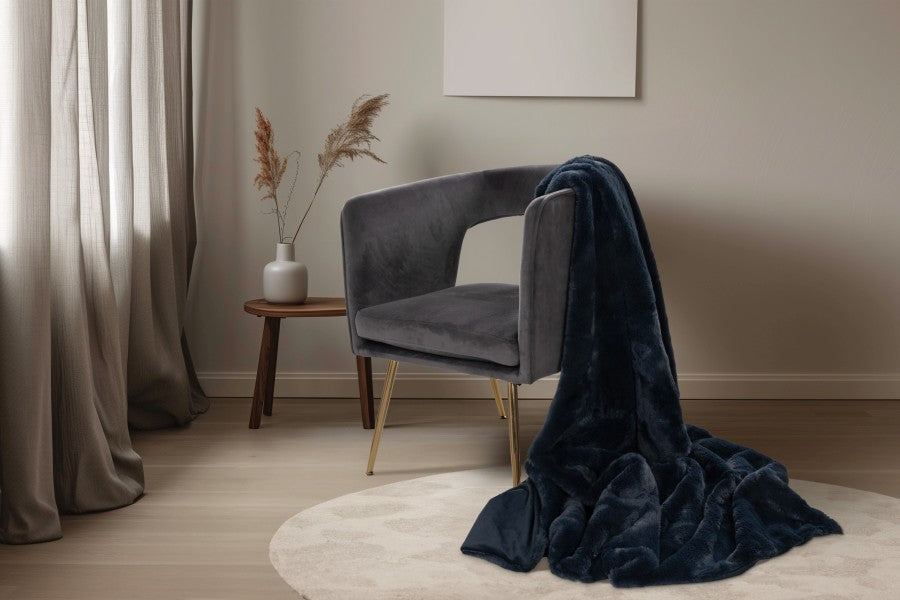 Heaven deken – Navy, heerlijk zacht en cozy