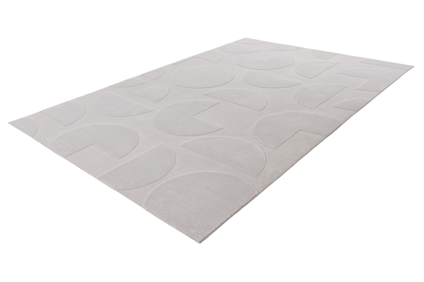 Focus – Silver 3D structuur – Laagpolig vloerkleed