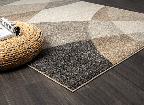 Thales Vloerkleed β Beige β Abstract Geometrisch Design β Laagpolig Vloerkleed