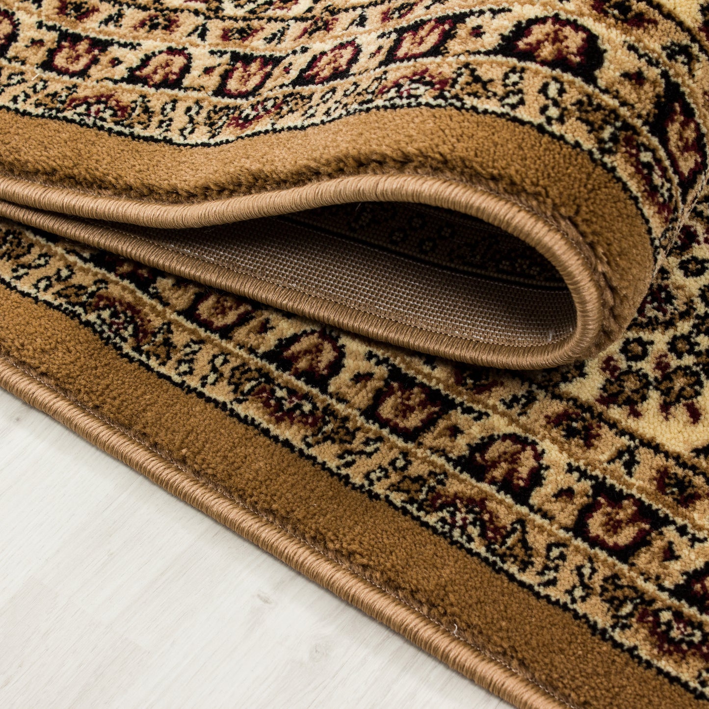 Marrakesh – Klassiek Vloerkleed – Beige – Laagpolig & Oosters Design
