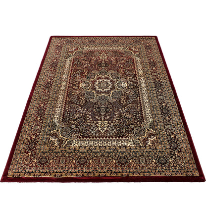 Marrakesh – Klassiek Vloerkleed – Rood – Laagpolig & Oosters Design