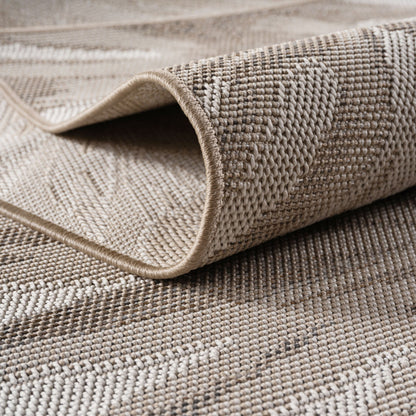 Desert – Geometrisch Motief Bruin – Laagpolig Vloerkleed – Scandinavisch Design