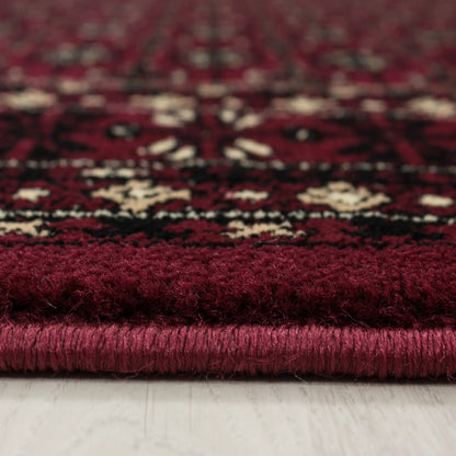 Rabat – Klassiek Vloerkleed – Rood – Laagpolig & Oosters Design