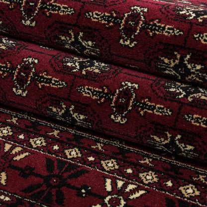 Rabat – Klassiek Vloerkleed – Rood – Laagpolig & Oosters Design