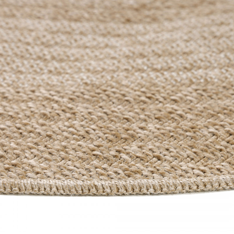 Vloerkleed Comilla – Taupe/Beige – Laagpolig & Modern – Voor Binnen & Buiten