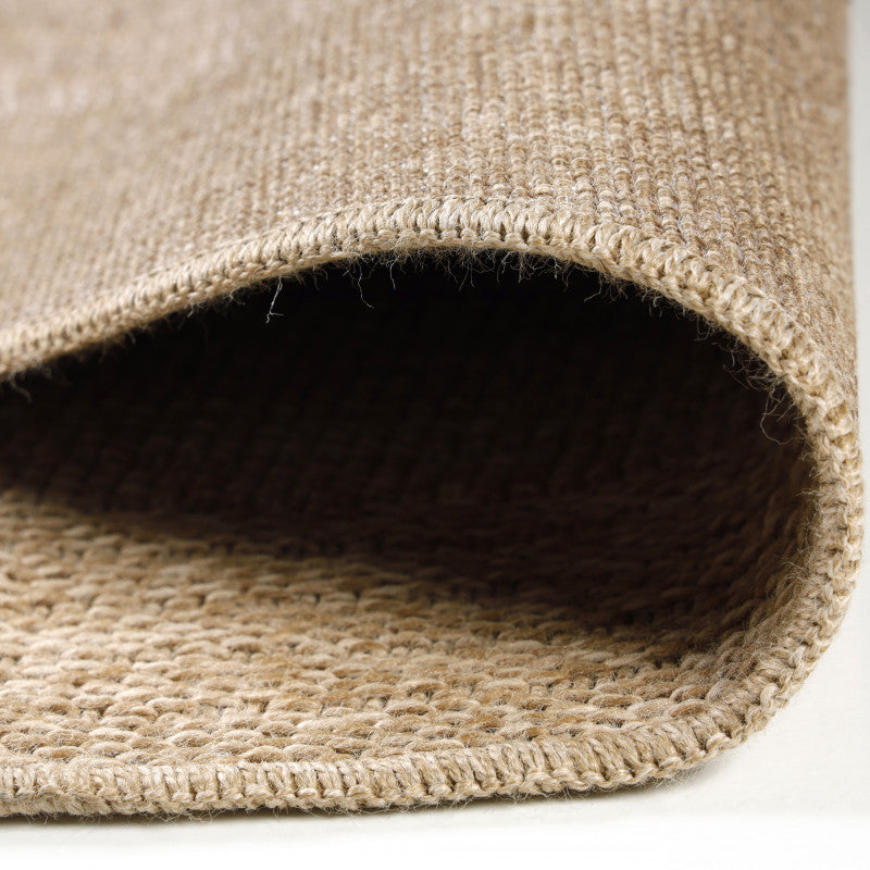 Vloerkleed Comilla – Taupe/Beige – Laagpolig & Modern – Voor Binnen & Buiten