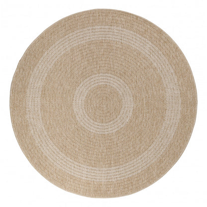 Vloerkleed Comilla – Taupe/Beige – Laagpolig & Modern – Voor Binnen & Buiten