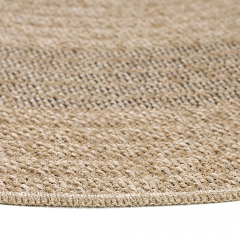 Vloerkleed Comilla – Zwart/Beige – Laagpolig & Modern – Voor Binnen & Buiten