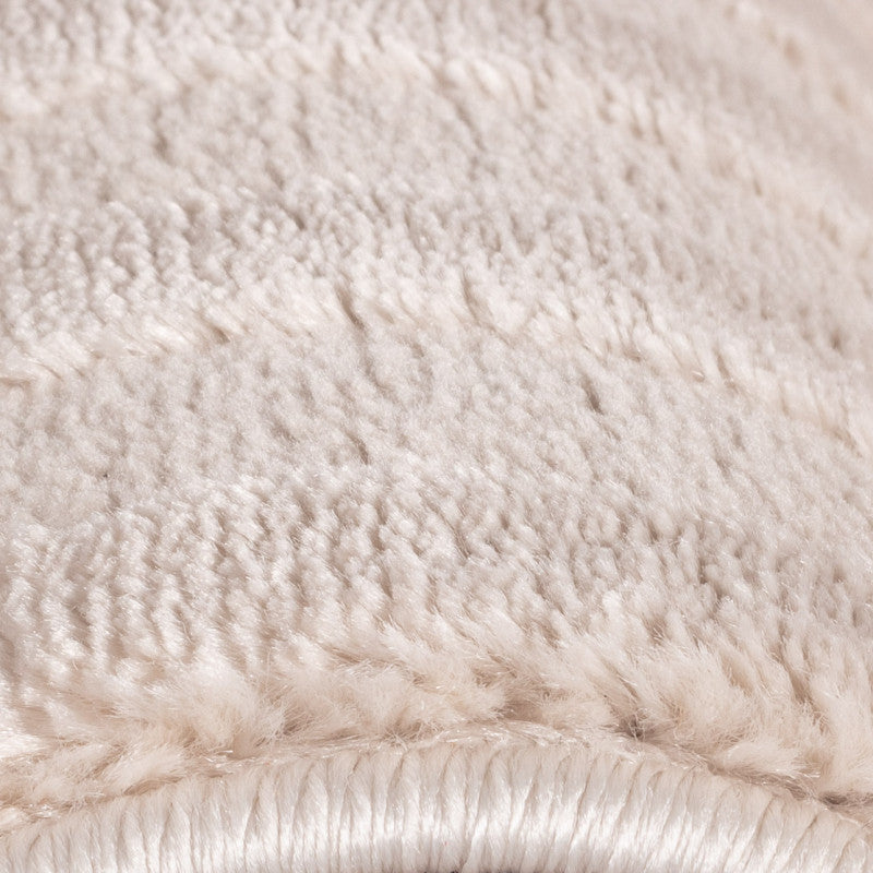 Sahara Vloerkleed – Beige – Rustgevend Golfpatroon – Laagpolig Comfort