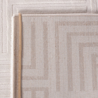 Sahara Vloerkleed – Crème – Modern Zenpatroon – Elegant & Neutraal