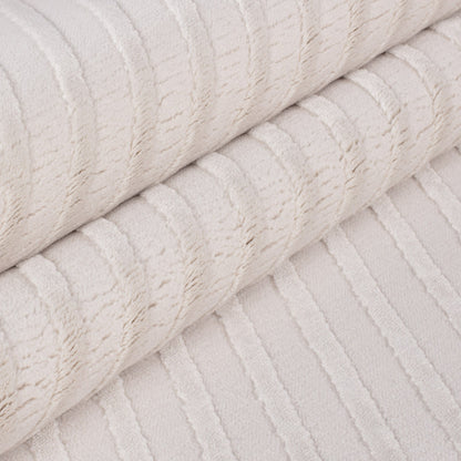 Sahara Vloerkleed – Crème – Diagonaal Lijnenspel – Laagpolig & Modern