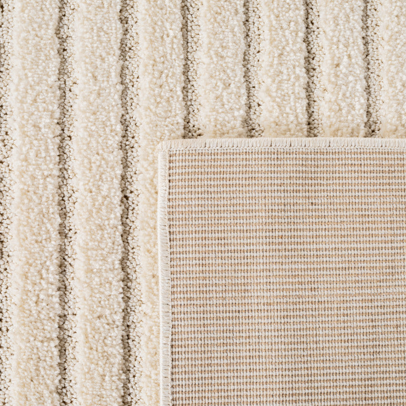 Art Vloerkleed – Japandi – Blokpatroon – Modern & Laagpolig – Creme/Beige