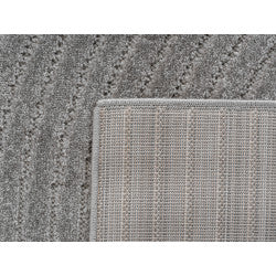 Nova – Vloerkleed Siena Grijs – Binnen En Buiten Vloerkleed – Laagpolig – Japandi stijl