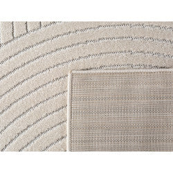 Nova – Vloerkleed Siena Creme – Binnen En Buiten Vloerkleed – Laagpolig – Japandi stijl