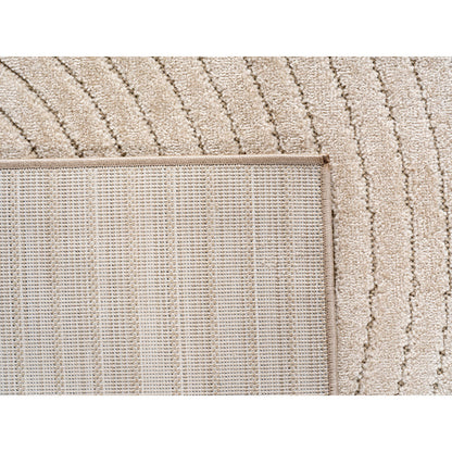 Nova – Vloerkleed Siena Beige – Binnen En Buiten Vloerkleed – Laagpolig – Japandi stijl