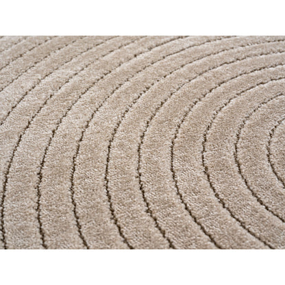 Nova – Vloerkleed Siena Beige – Binnen En Buiten Vloerkleed – Laagpolig – Japandi stijl