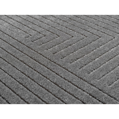 Nova – Vloerkleed Oslo Grijs – Binnen En Buiten vloerkleed – Laagpolig – Japandi stijl