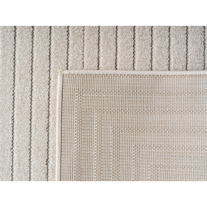 Nova – Vloerkleed Oslo Creme – Binnen En Buiten vloerkleed – Laagpolig – Japandi stijl