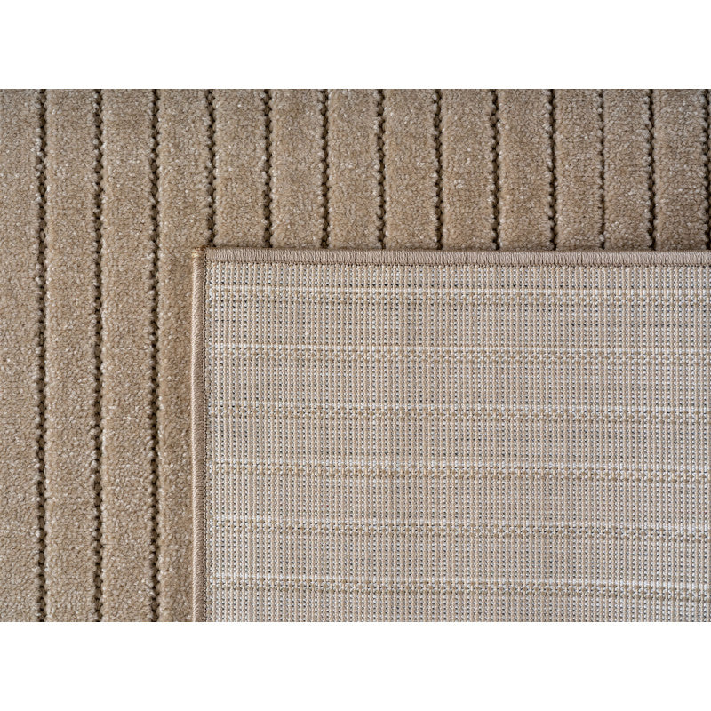 Nova – Vloerkleed Oslo Beige – Binnen En Buiten vloerkleed – Laagpolig – Japandi stijl