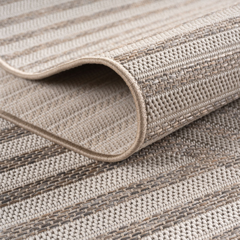 Desert – Japandi Structuur Beige – Binnen en Buiten – Laagpolig Vloerkleed