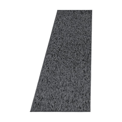 Nizza Vloerkleed – Antraciet – Laagpolig & Effen Design