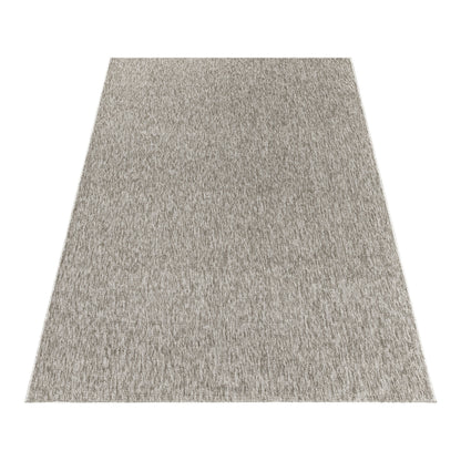 Nizza Vloerkleed – Beige – Laagpolig & Effen Design