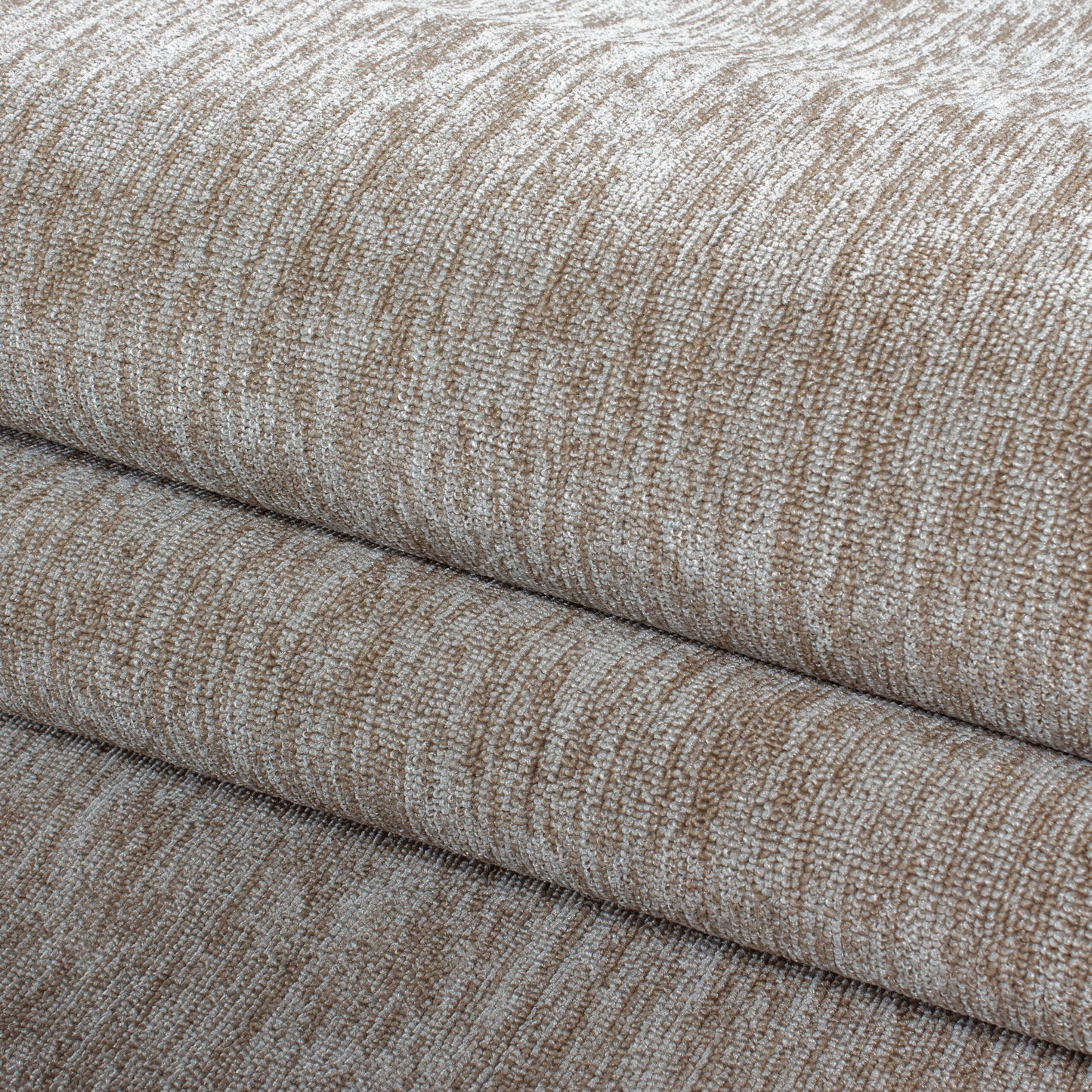 Nizza rond Vloerkleed – Beige – Laagpolig & Effen Design