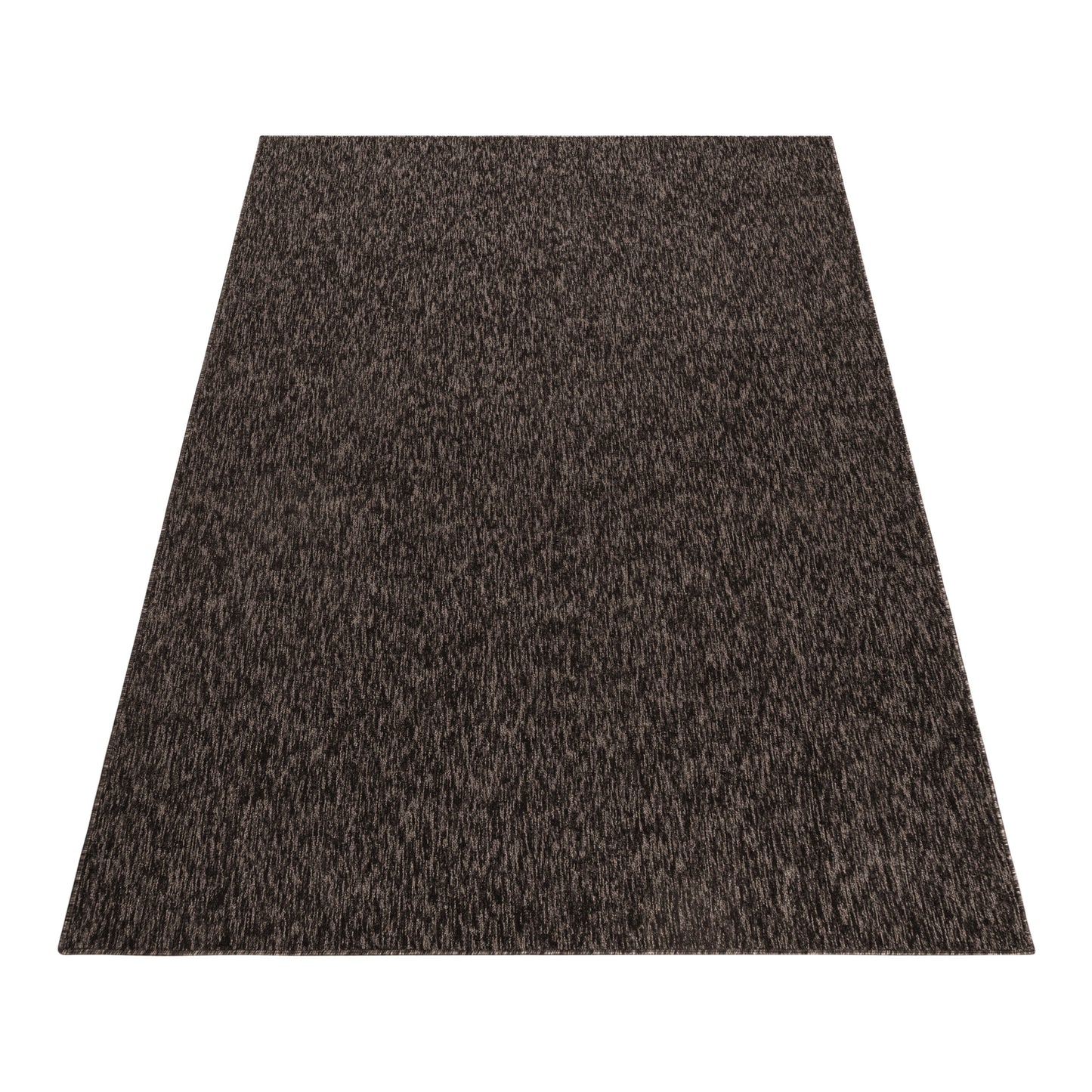 Nizza Vloerkleed – Bruin – Laagpolig & Effen Design