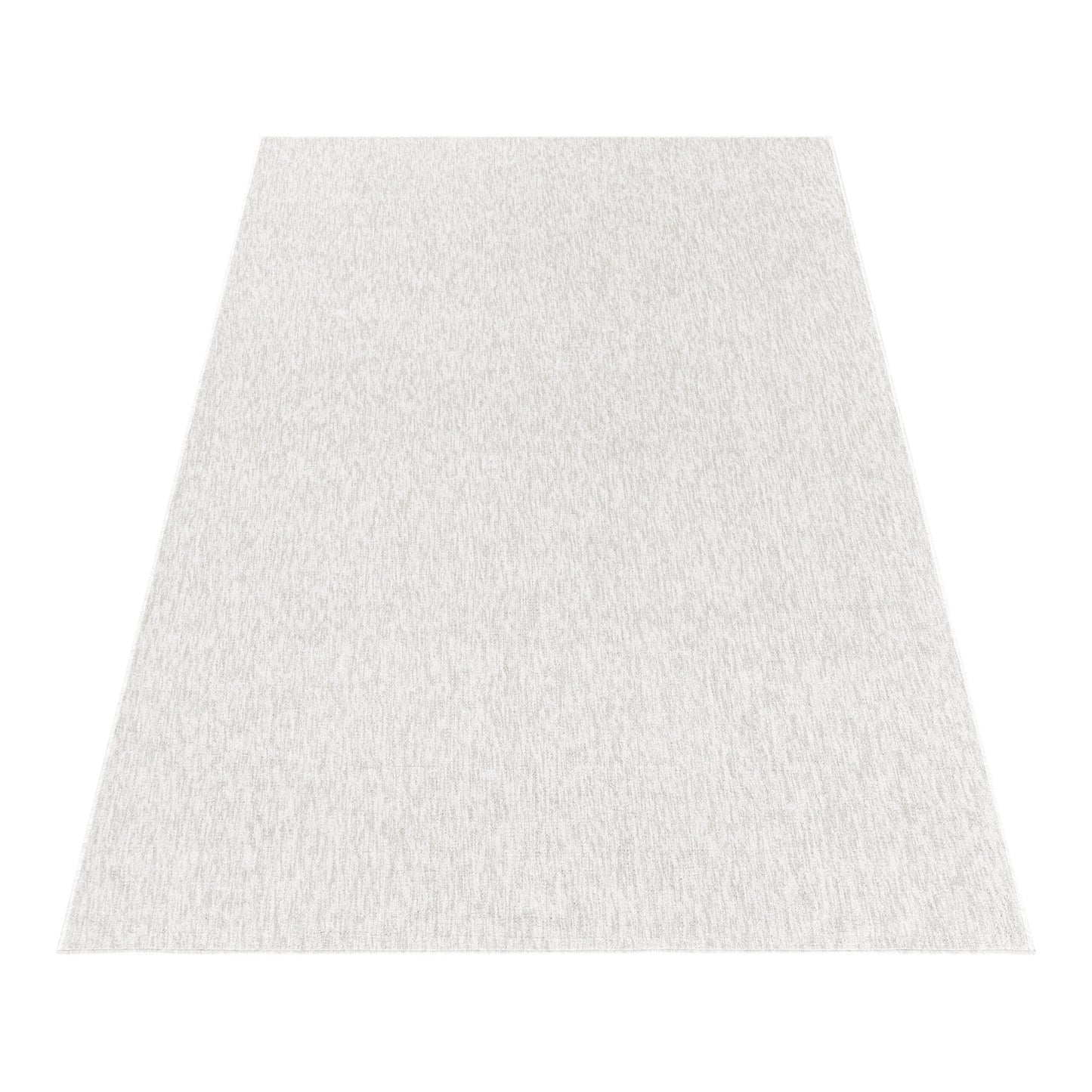 Nizza Vloerkleed – Creme – Laagpolig & Effen Design