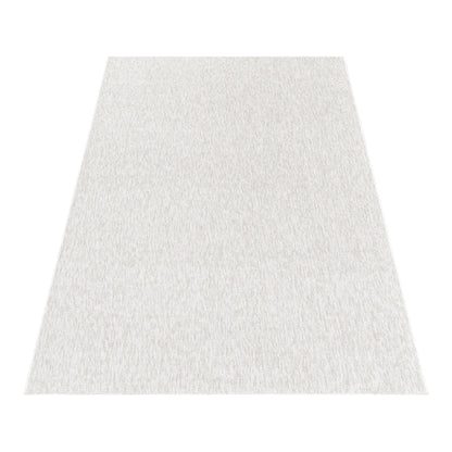 Nizza Vloerkleed – Creme – Laagpolig & Effen Design