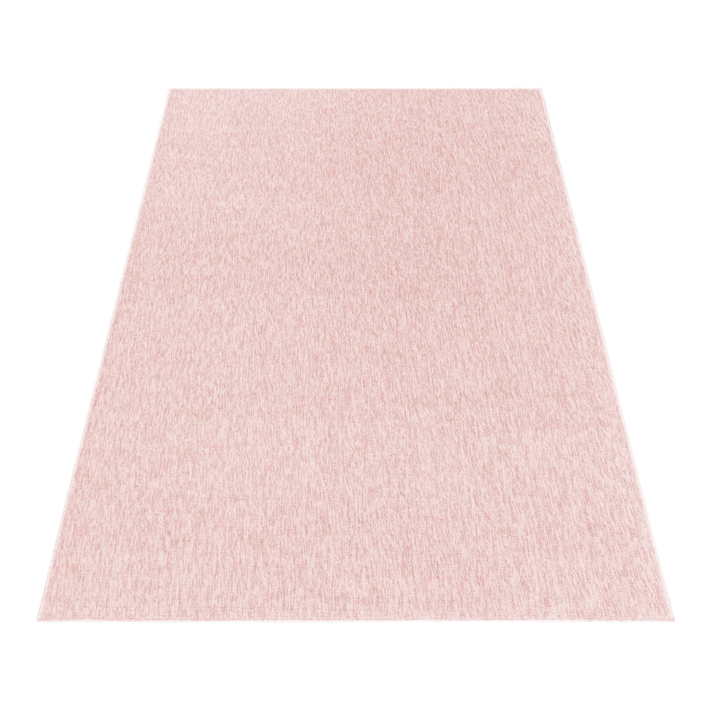 Nizza Vloerkleed – Roze – Laagpolig & Effen Design
