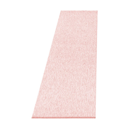 Nizza Vloerkleed – Roze – Laagpolig & Effen Design