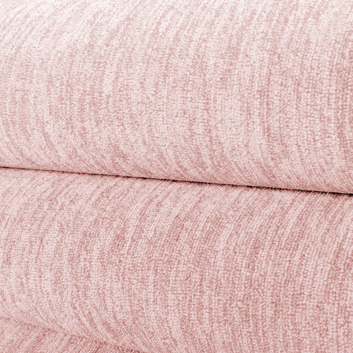 Nizza Rond Vloerkleed – Roze – Laagpolig & Effen Design