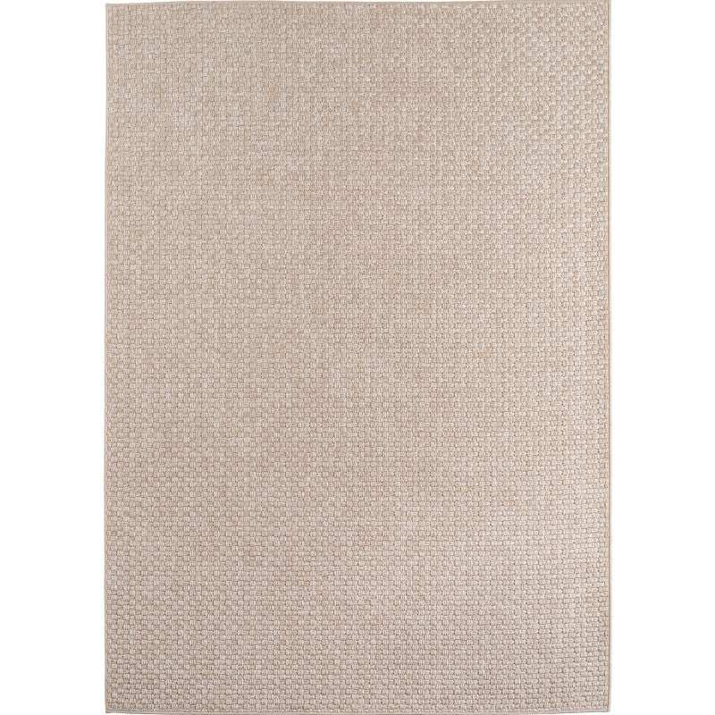 Ibiza – Fijn Geweven Beige – Binnen & Buiten Vloerkleed – Laagpolig