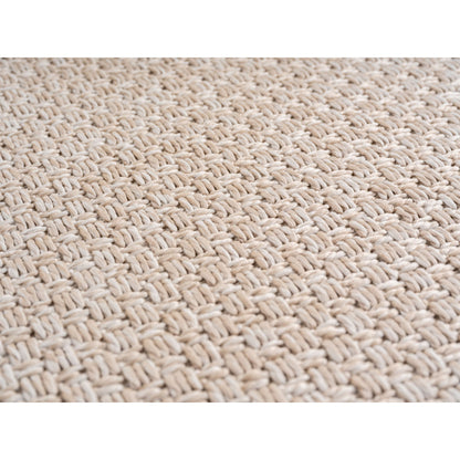 Ibiza – Fijn Geweven Beige – Binnen & Buiten Vloerkleed – Laagpolig