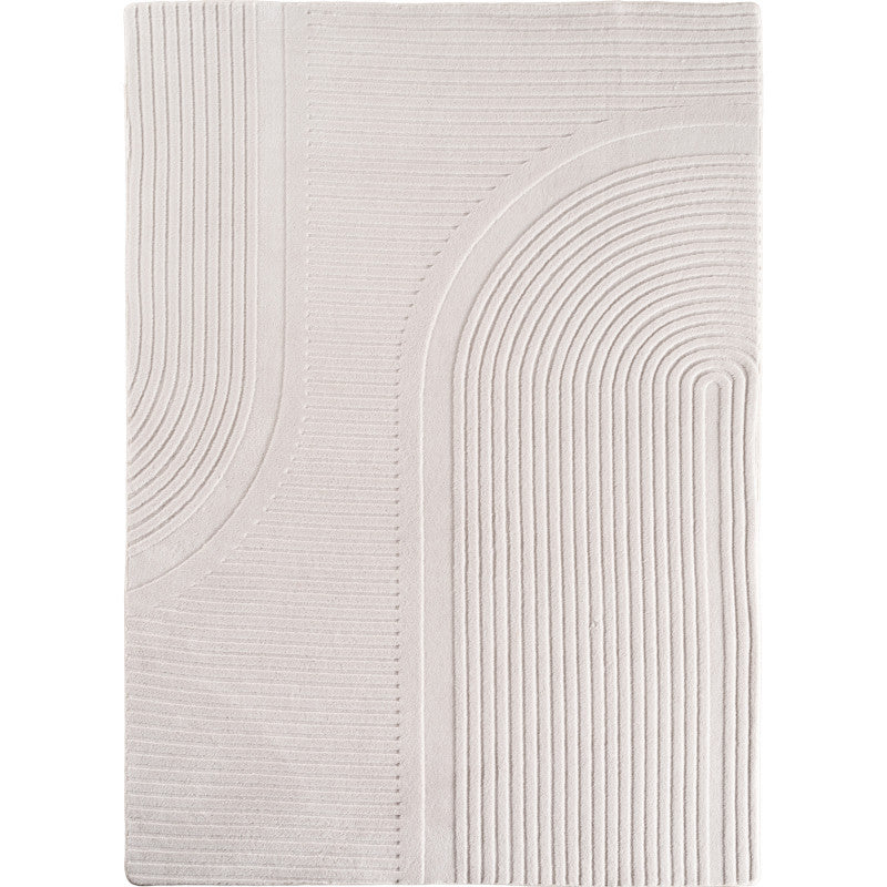 Pompei Arco Ivory – Booglijn Details – Laagpolig Vloerkleed