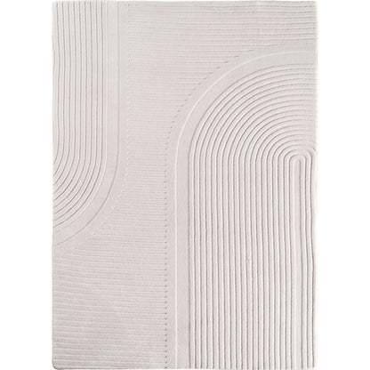 Pompei Arco Ivory – Booglijn Details – Laagpolig Vloerkleed